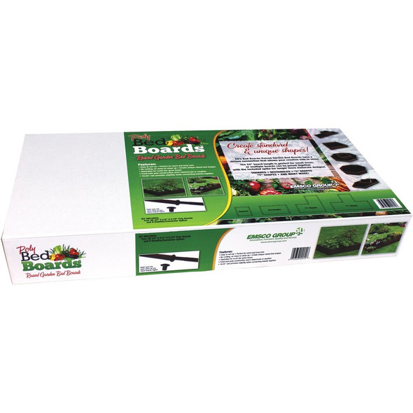 Bloomers 4 Ft. x 4 Ft. Brown Polyethylene Modular Raised Bed Garden 2455-6 768118