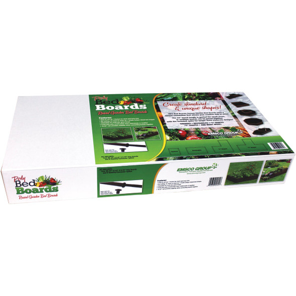 Bloomers 4 Ft. x 4 Ft. Brown Polyethylene Modular Raised Bed Garden 2455-6 768118