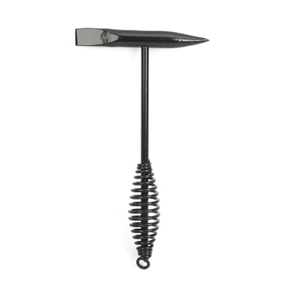 Chipping Hammer, 11 in, Flat/Pointed Head, Steel Handle