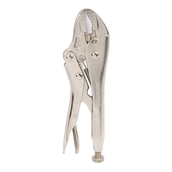 Curved Jaw Locking Plier, 7 in L, 1.38 in Jaw Opening