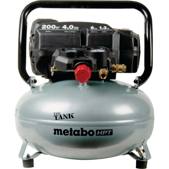 Metabo HPT The Tank 6 Gal. 200 psi Pancake Air Compressor EC914SM