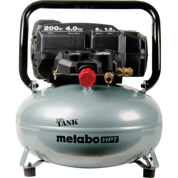 Metabo HPT The Tank 6 Gal. 200 psi Pancake Air Compressor EC914SM