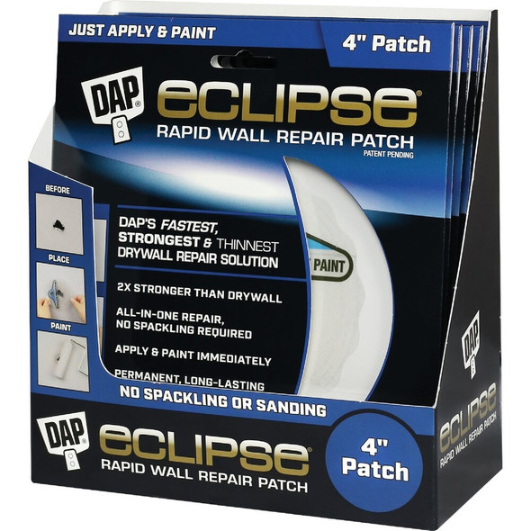 DAP Eclipse 4 In. Rapid Wall Repair Patch 7079809163 784931