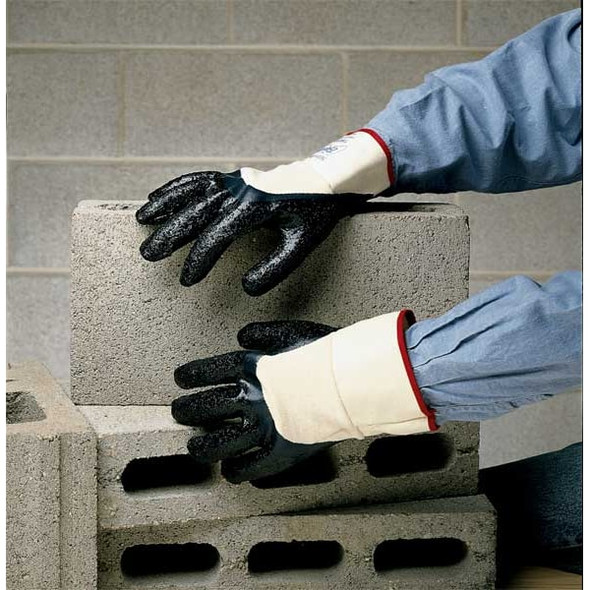 Showa VF,Coated Gloves,Blue,10,3NGX4,PR 7166R-10-V Showa VF,Coated Gloves,Blue,10,3NGX4,PR 7166R-10-V