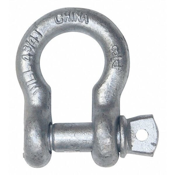 Kinedyne Anchor Shackle,5/8 in. Body Size 101-12625GRA