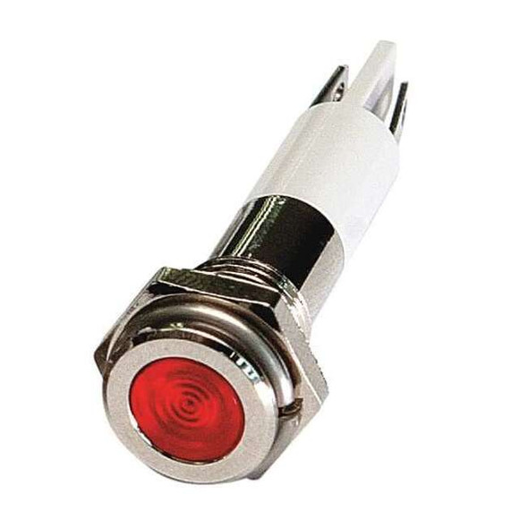 Manufacturer Varies Flush Panel Light, Red, 24 V DC 24M065