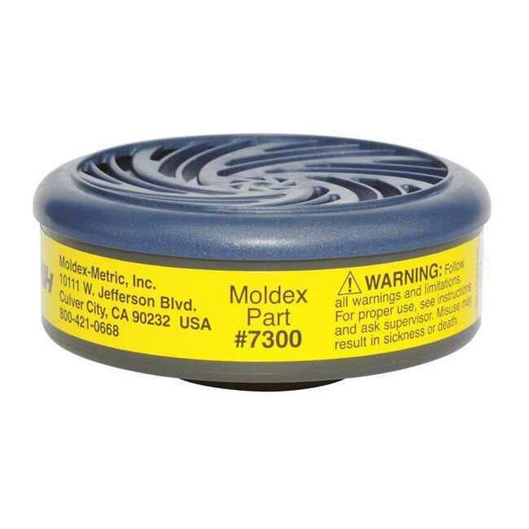 Cartridge, 7000, Yellow, Bayonet, Moldex 7000/7800/9000 Series Respirators