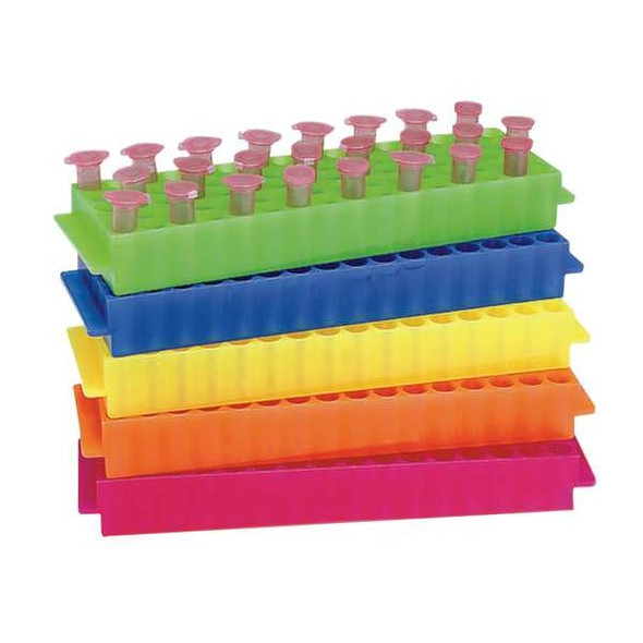 Heathrow Scientific 80-WellMicrotubeRack,NATURAL,PK5 HS29025A Heathrow Scientific 80-WellMicrotubeRack,NATURAL,PK5 HS29025A