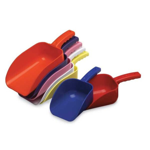 Remco Large Hand Scoop,6-1-2 In. W,Purple 65008