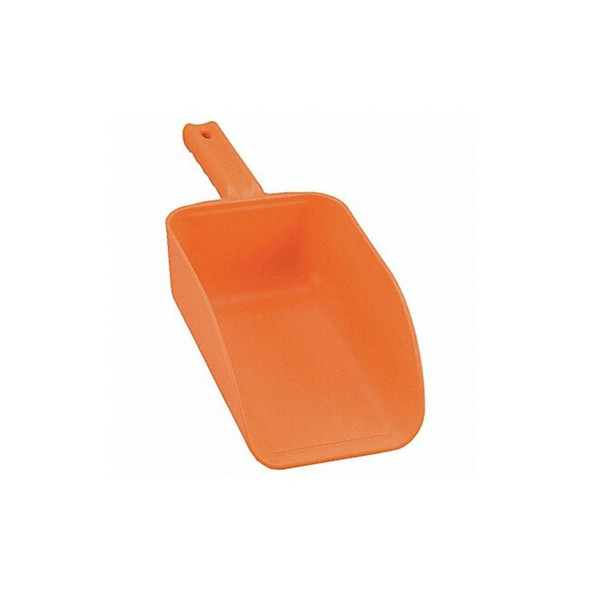 Remco Large Hand Scoop,6-1/2 In. W,Orange 65007