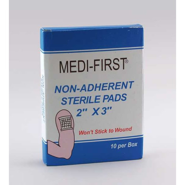 Medique Non-Adherent Pad, Sterile, No, PK10 64212