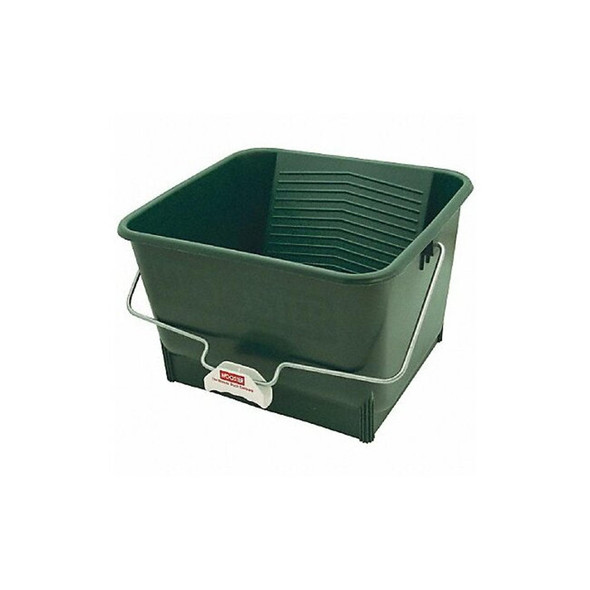 Wooster Polypropylene Paint Bucket, 4 gal, 13 1/2" L, 9" D, 15" W 8616