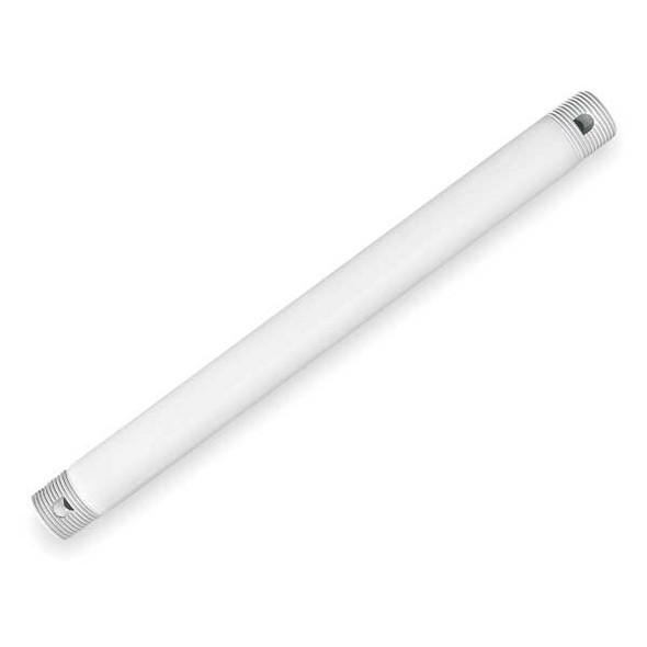 Hunter Ceiling Fan Downrod,12 In. L,White 22717