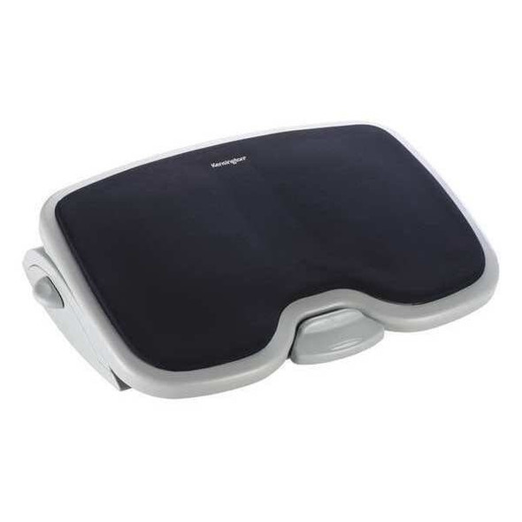 Kensington Footrest,Memory Foam,Black/Gray K56144USF Kensington Footrest,Memory Foam,Black/Gray K56144USF