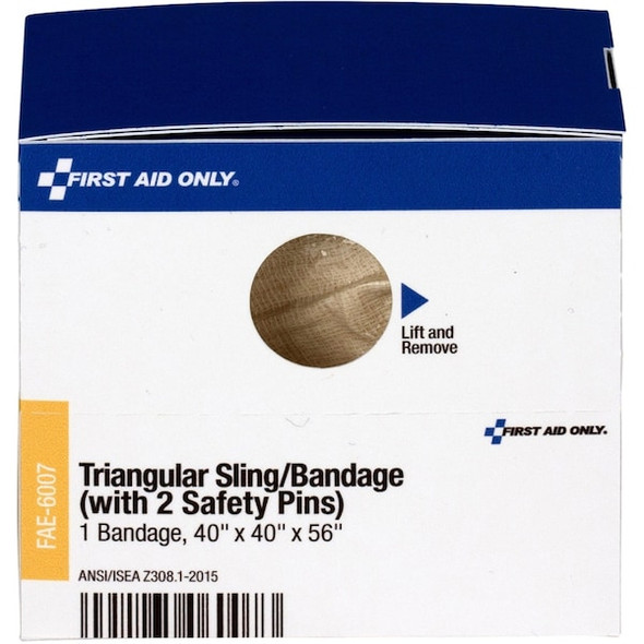First Aid Only Triangular Bandage,40x40x56",White FAE-6007 First Aid Only Triangular Bandage,40x40x56",White FAE-6007