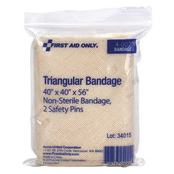 First Aid Only Bandage, Flesh, No, Muslin Blend 4-002B