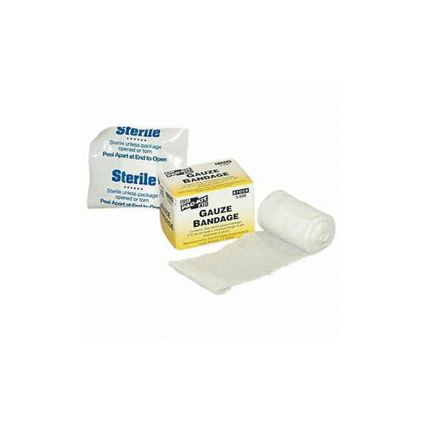 First Aid Only Stretch Gauze, Sterile, White, No, Gauze 5-600