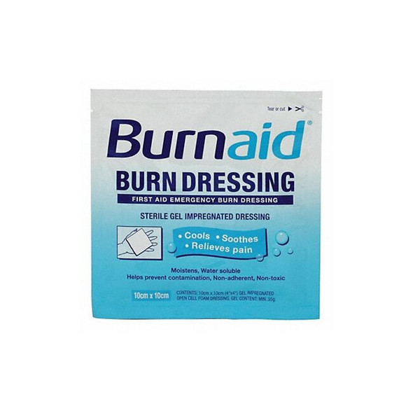 Burnaid Burn Dressing,White,4"L,4"W 3060 Burnaid Burn Dressing,White,4"L,4"W 3060