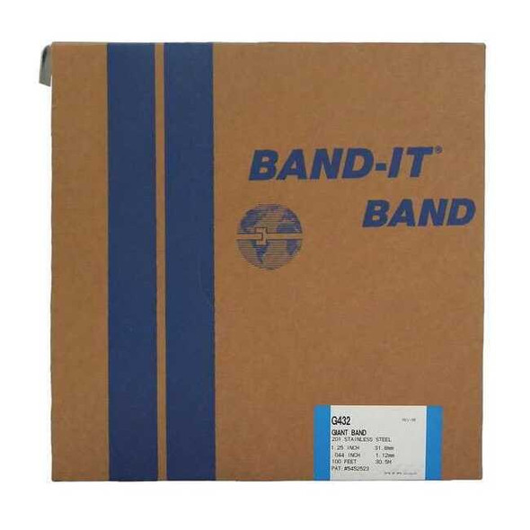 Band-It Stainless Steel Band, 5,500 lb, 100 ft GRG432
