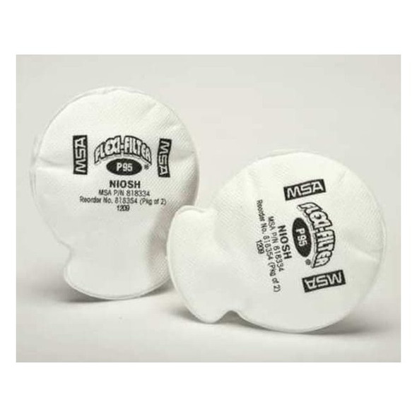 Filter, Flexi-Filters, White, Bayonet, MSA(R) Advantage Series Respirators