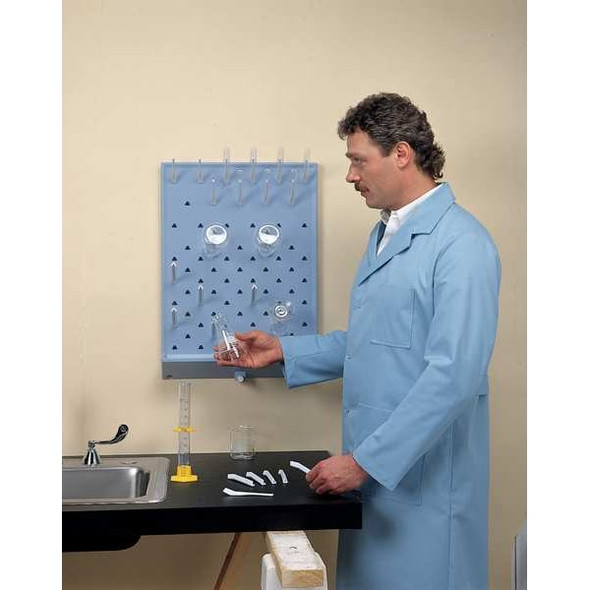 Dynalon Lab Rack Test Tube,Peg 4 In,Nylon,PK11 259194