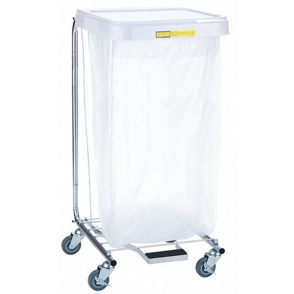 R&b Wire Products Hamper Frame,35 in H,White 692