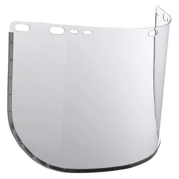 Face Shield Visor, Clear Visor, Acetate, Uncoated Lens, Clear