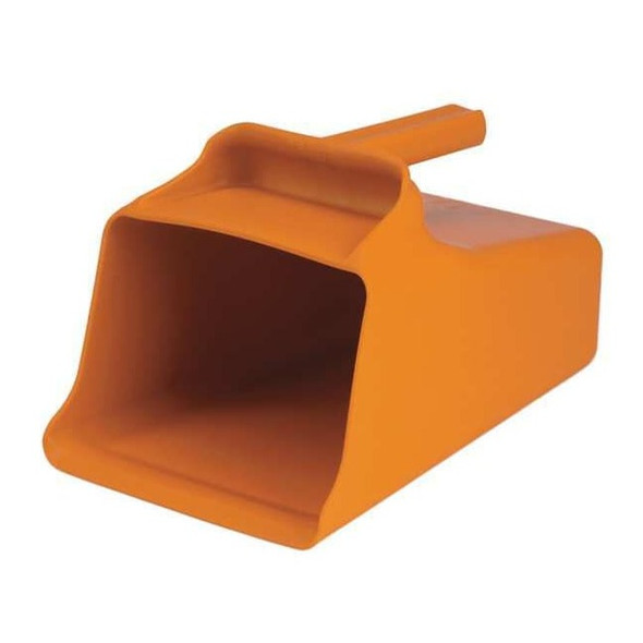 Remco Mega Hand Scoop,Poly,128 Oz,Orange 65507