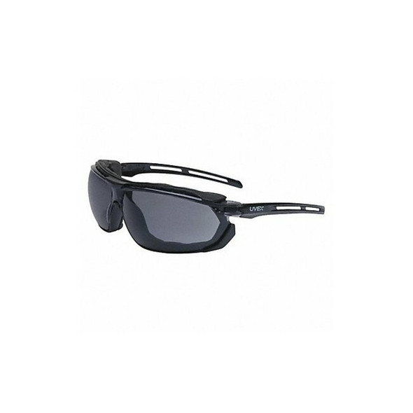 Honeywell Uvex Safety Glasses, Gray, Black S4041 Honeywell Uvex Safety Glasses, Gray, Black S4041