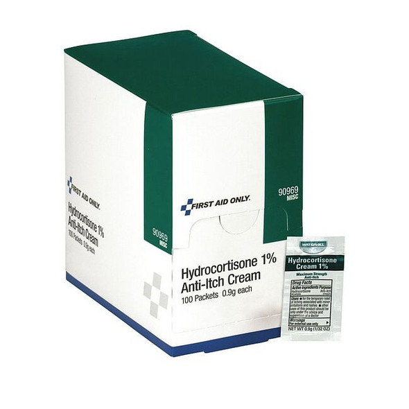 Manufacturer Varies Topical Anti-Itch,0.004oz,Cream,100ct 90969