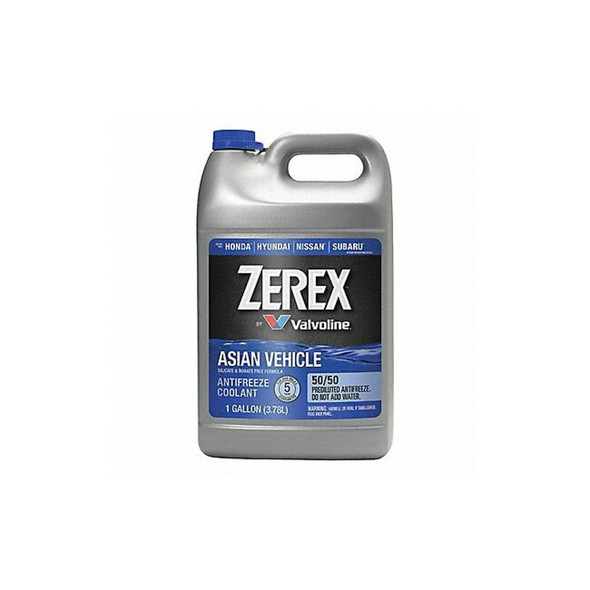 Zerex Antifreeze Coolant,Blue,1 gal. Sz,7.5 pH 861398