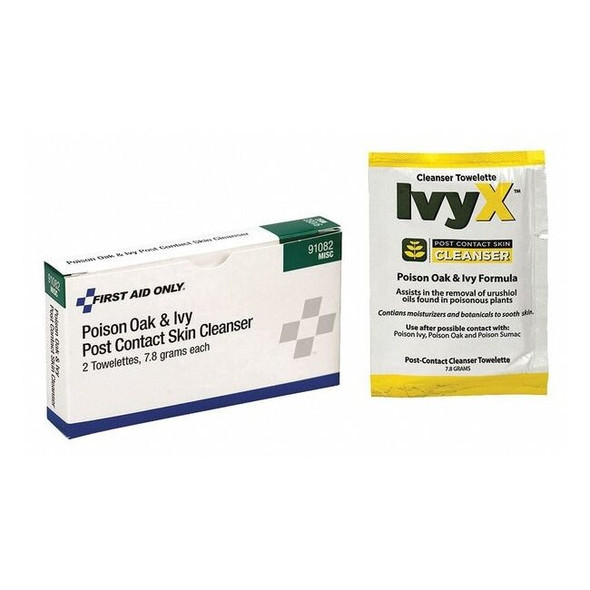 Manufacturer Varies Poison Ivy Cleanser,Cream,Wipes,PK2 91082
