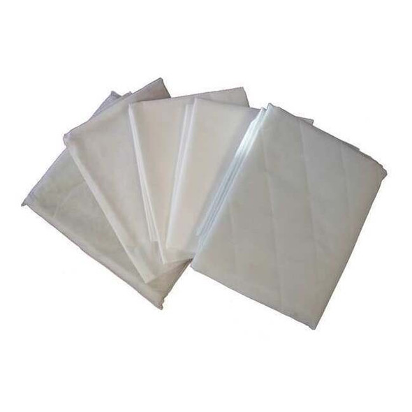 Fsi Disposable Linen Set,For Cots,White,PK10 F-LINEM-3A