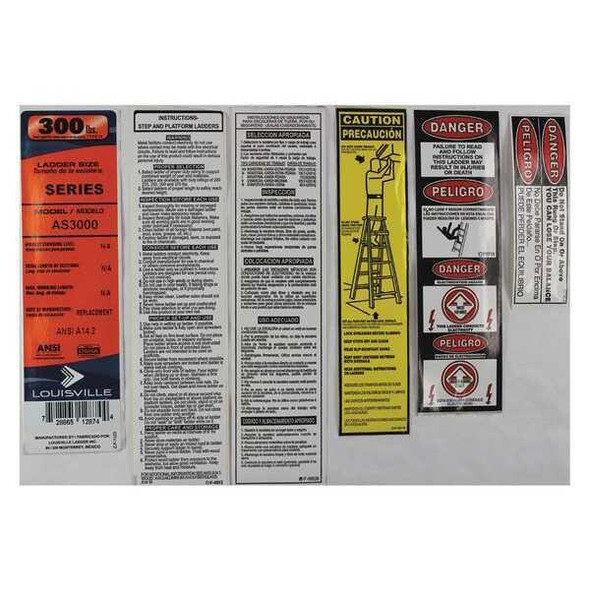 Louisville Label Kit PK-AS3000