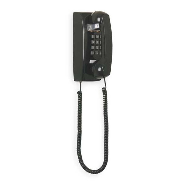 Cetis Standard Wall Phone, Black 2554W NOMW (BK)