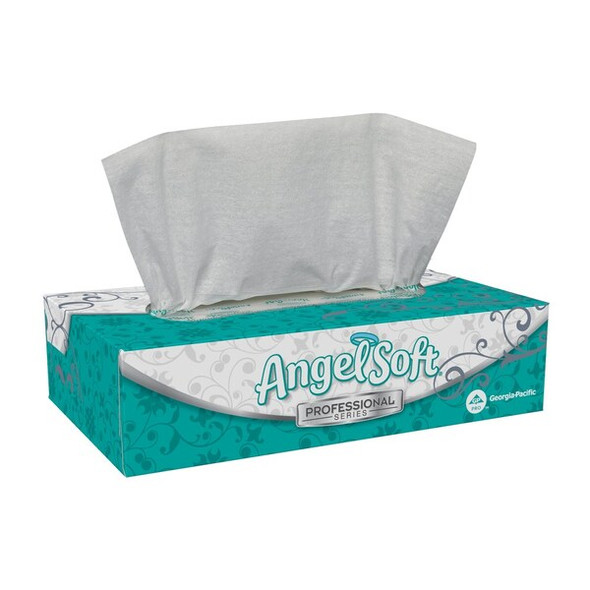 Angel Soft Professional Series 2 Ply Facial Tissue, 100 Sheets, 30 PK