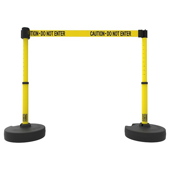 Banner Stakes Belt Barrier,Danger Keep Out PL4114 Banner Stakes Belt Barrier,Danger Keep Out PL4114