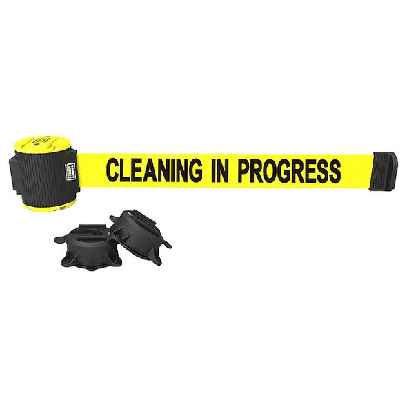 Banner Stakes Belt Barrier,Closed for Maintenance PL4112