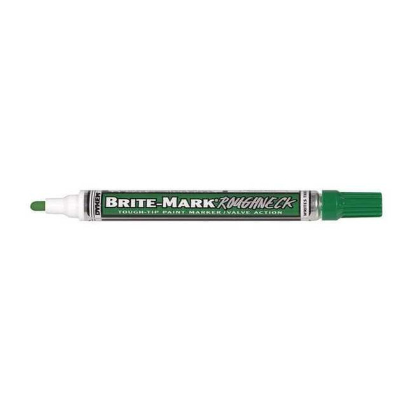 Dykem Paint Marker, Medium Tip, Green Color Family, Paint 84207