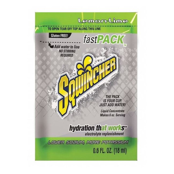Sqwincher Fast Pack Lemon-Lime Liquid Concentrate 159015308