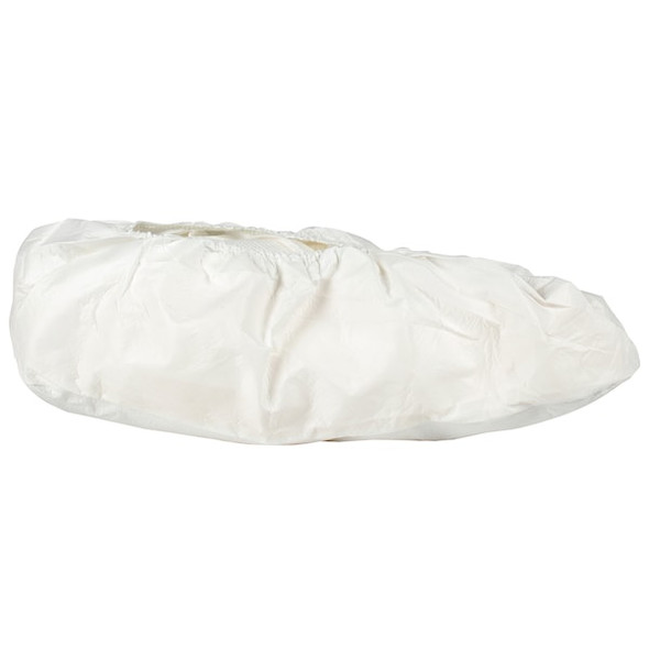 Kleenguard Shoe Covers, Microporous Film Laminate, White, Slip Resistant Sole: No ,L 44492