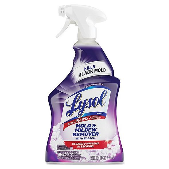 Lysol Mold Mildew Remover,32 oz,12.7 pH,PK12 19200-78915 Lysol Mold Mildew Remover,32 oz,12.7 pH,PK12 19200-78915