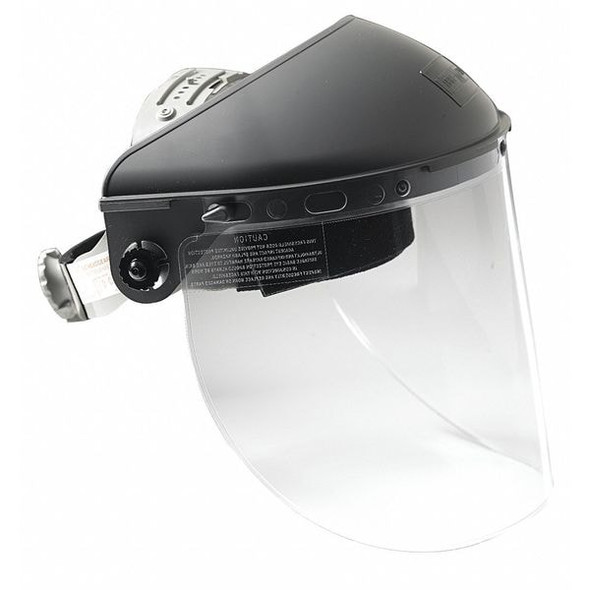 Fibre-Metal by Honeywell FaceShieldCrown,Gray,Plastic,SingleCrown F400