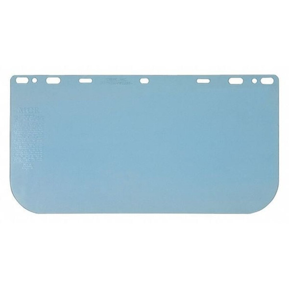 Face Shield Visor, Clear Visor, 10" Height, Uncoated Lens, Clear  102040