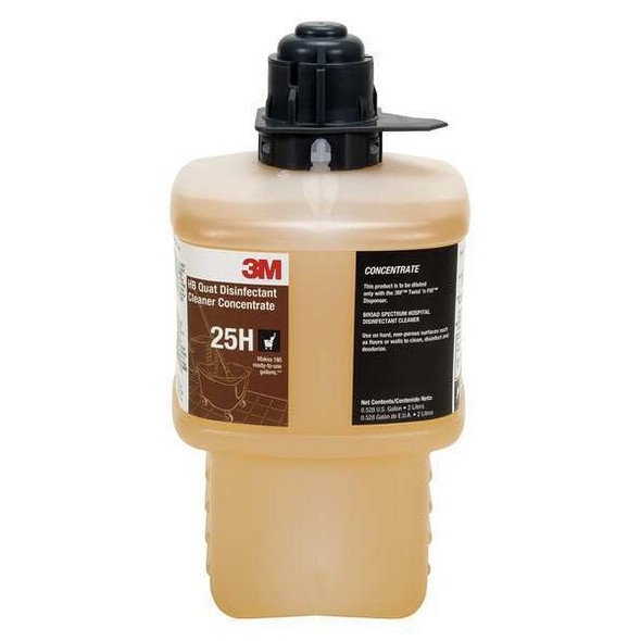 3m Quat Disinfecting Cleaner,2L,Bottle 25H 3m Quat Disinfecting Cleaner,2L,Bottle 25H