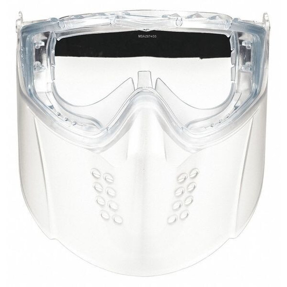 Sightgard Vertoggle Safety Goggles/Faceshield Combination, Clear, Anti-Fog