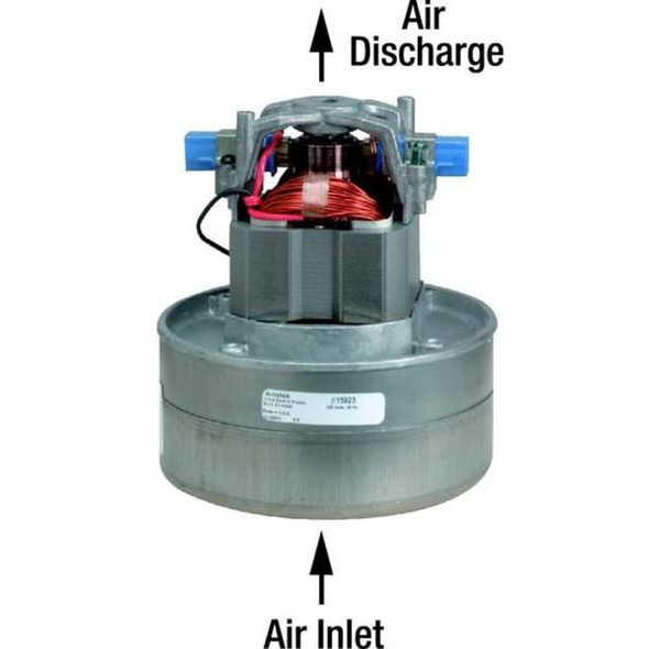 Ametek Vacuum Mtr-Blwr,Thru-Flow,2 Stge,1 Spd 115923