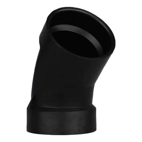 Manufacturer Varies ABS, 45 Elbow, 2 in, 2 in 1WJA2