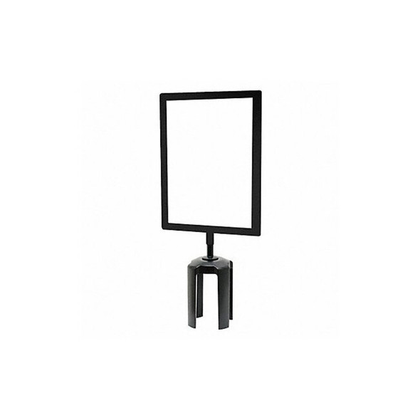 Tensabarrier Sign Frame, 11 x 7 In, Black FRAME-HDSC-33-0711HD-V