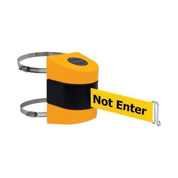 Tensabarrier Belt Barrier, Yellow,Belt Color Yellow 897-30-C-35-NO-YAX-A